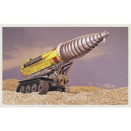 The Mole in Episode 2 Thunderbirds Gerry Anderson TV Show Postcard