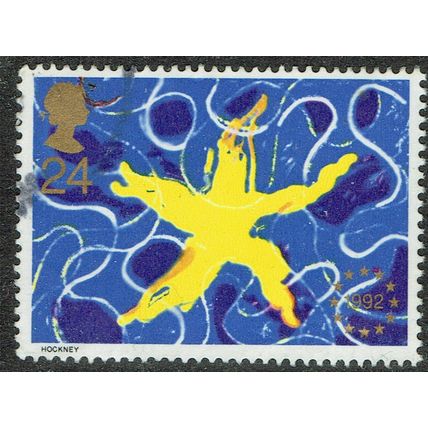 1992 Single European Market 24p Multicoloured SG1633 GU