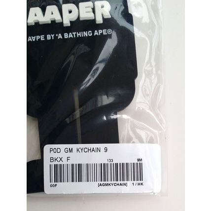 A BATHING APE Bape Aape Soldier Keychain Key Ring / Bag Charm - Brand New