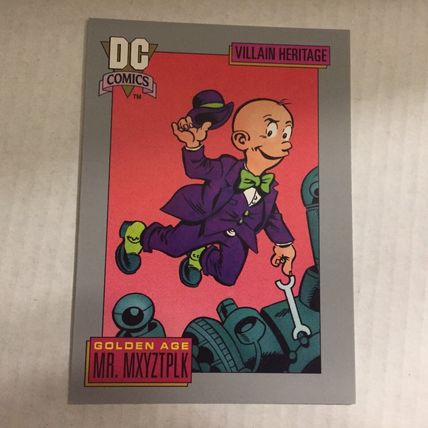 1991 DC Comics Villain Heritage Mr. Mxylptlk Set