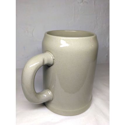 Budweiser HEAVY Ceramic/Porcelain Beer Mug - Shield Logo - Gerz/ Cermany .5 L