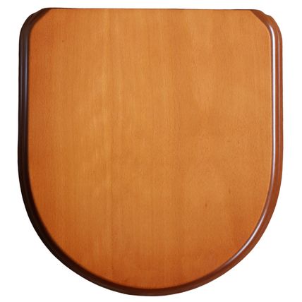 Ideal Standard Brasilia Resin Replica Seat in Cherry effect with Chrome hinges