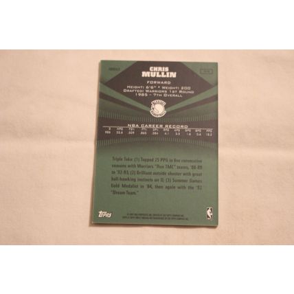 Chris Mullin 2006/07 Topps Triple Threads EMERALD NO. 98 071/199