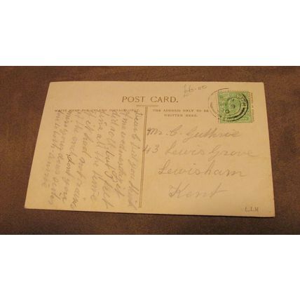 1910 fr postcard -Fish Wharf scene - Great Yarmouth, Norfolk