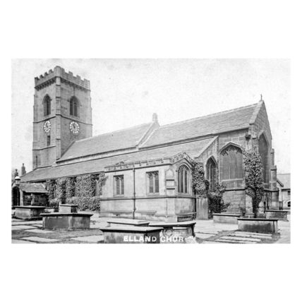 pt7204 - Elland Church , Yorkshire - print 6x4