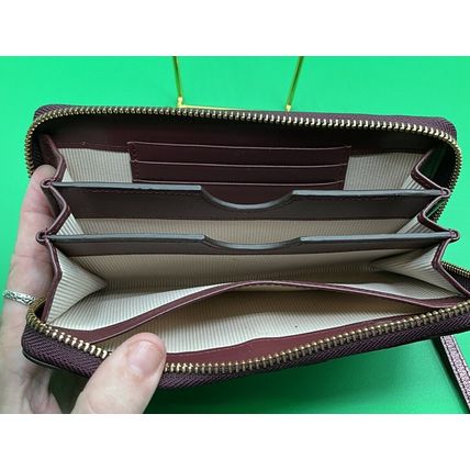 A Rare Beautiful Metallic Striped Leather Zip RADLEY LONDON Wristlet Wallet