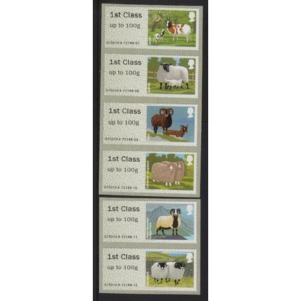 FS27-FS32 SHEEP Farm Animals POST & GO Set of 36 different~ Trafalgar Square m/c