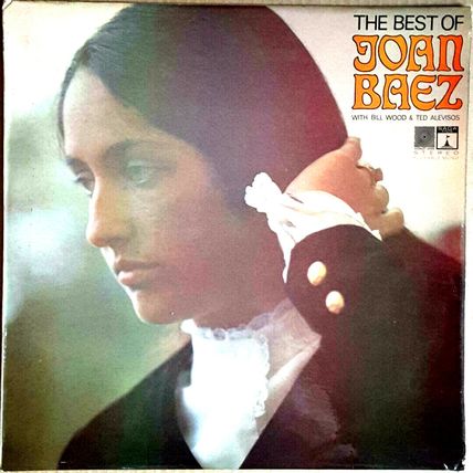 JOAN BAEZ - THE BEST OF .., UK Saga, Album, EROS 8075, '68