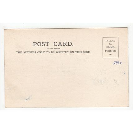 The High Street Arundel Early Undivided Back Postcard Sussex