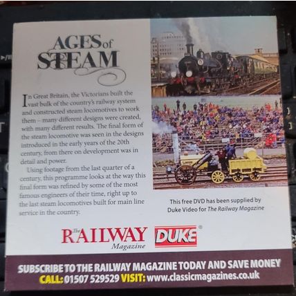 Ages Of Steam DVD Promo Railway Magazine Victorian & Edwardian Locomotives