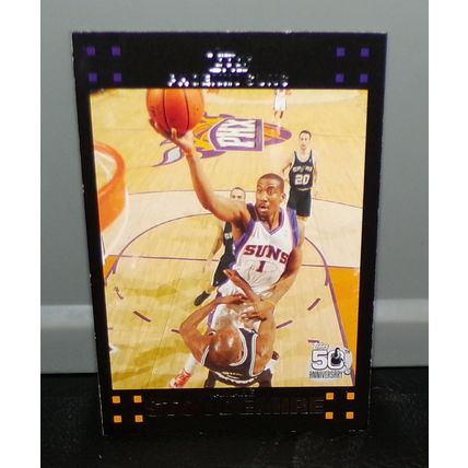 TOPPS BLACK 2007 AMARE STOUDEMIRE CARD #1