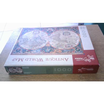 ANTIQUE WORLD MAP Jigsaw Puzzle (1000 Piece) Pomegranate