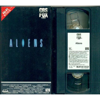 1980’s sci-fi, horror, fantasy VHS tape classic eight film collection