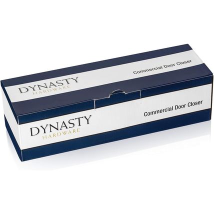 Dynasty Hardware Door Closer, Commercial Hydraulic Closer, Self-Closing, Spring