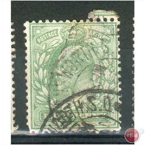 GB stamps 1902-10 - 1/2d SG215 Rickmansworth cancel 4