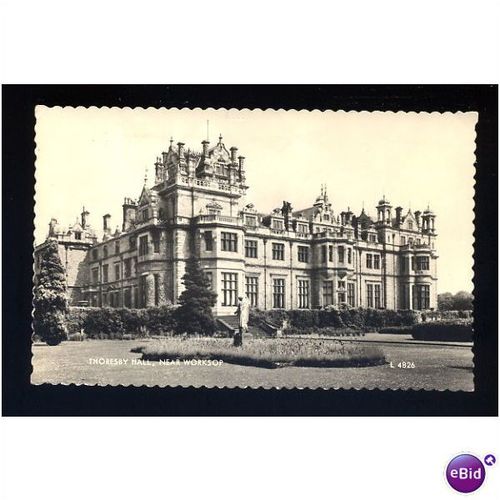 Nottinghamshire WORKSOP Thoresby Hall Postcard by Valentine (L 4826)