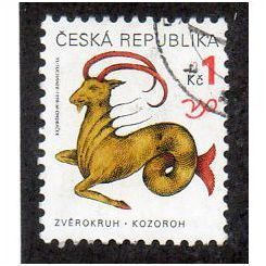 CZR 1998 1kc 'SIGNS OF THE ZODIAC' FINE USED (EBID16-259)