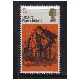 1970 GB Q.E.11 5D CHARLES DICKENS MNH SG824