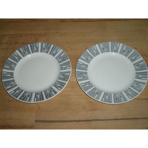 Two Retro Barker Brothers Madison Ironstone Side Plates