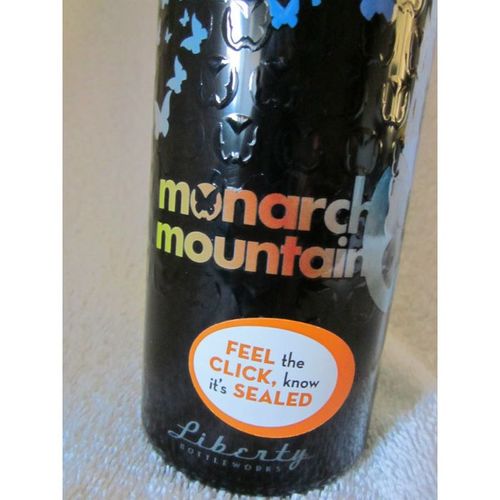 Monarch Mountain Ski Area Colorado Aluminum Water Bottle New Black Color