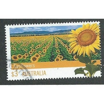 AUS 2012 $3.00 'FARMING - SUNFLOWERS' FINE USED (EBID36-388)