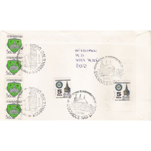 1) National Exhibition of Czechoslovak Postage Stamps, Roudnice nad Labem.