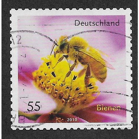 GER 2010 55c (S/A) 'HONEY BEE' FINE USED (EBID59-510)