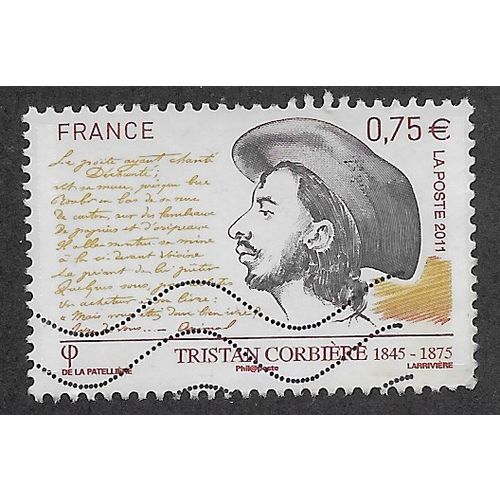 FRA 2011 €0.75 'TRISTAN CORBIERE ' FINE USED (EBID61-022)