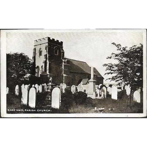 London - East Ham Parish Church - (from Lettercard) c.1910s