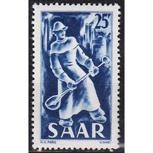 GERMANY Saar [1949] MiNr 0284 ( */mh )