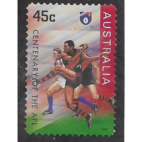 AUS 1996 45c(S/A) 'CENTENARY OF THE AFL' FINE USED (EBID63-065)
