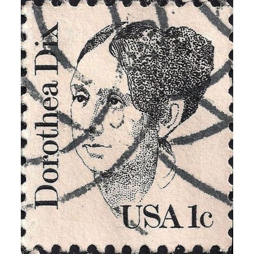 USA, PEOPLE, Dorothea Dix, black & white 1983, 1c, #3