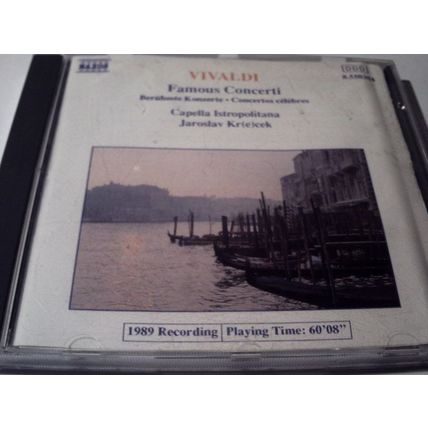 VIVALDI - FAMOUS CONCERTI - CDALBUM1989 - 1DISC