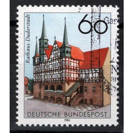 ZAYIX - 1984 Germany 1424 Used Duderstadt Town Hall Anniversary 113022S149M