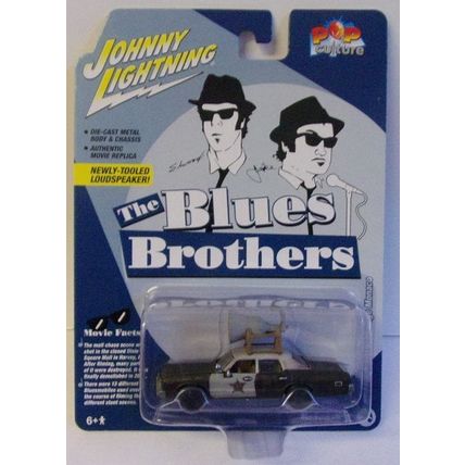 JOHNNY LIGHTNING ' POP CULTURE ' BLUES BROTHER POLICE 1974 DODGE MONACO ( 2023)