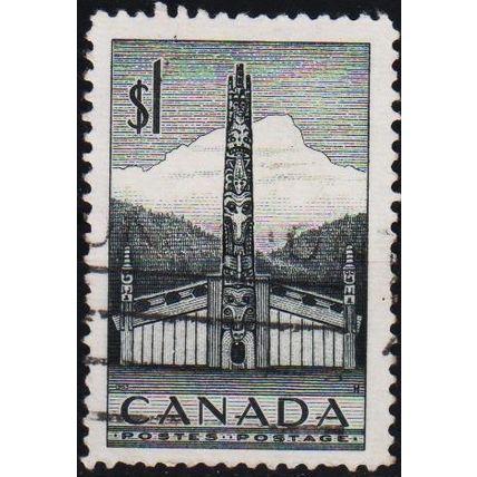 Canada. 1953 $1 S.G.446 Used