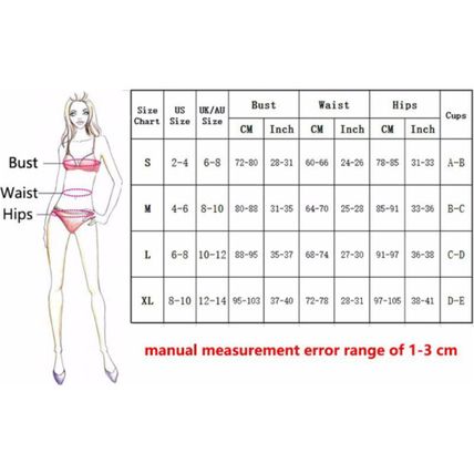 New Women's Contrast Sexy Trim Halter Neck Tie Two-piece Bikini Set