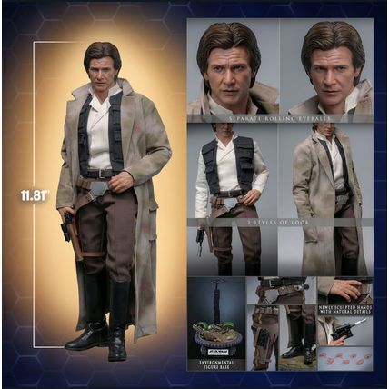 Hot Toys Han Solo Sixth Scale Figure MMS740 NEW