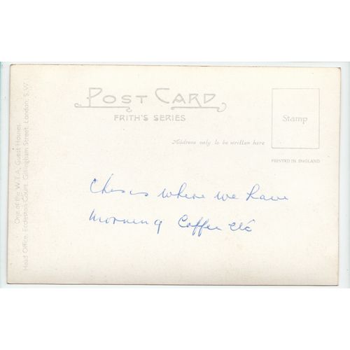 The Lounge Birchfield House Hope Derbyshire RP Postcard