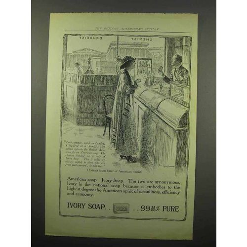 1914 Ivory Soap Ad - American Soap