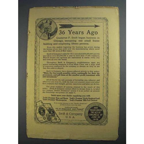 1913 Swift & Company Ad - 36 Years Ago - Little Cook