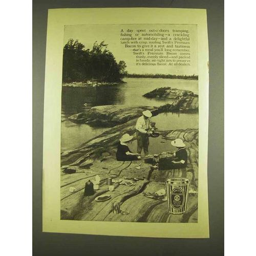 1913 Swift's Premium Bacon Ad - A Day Out-o'-Doors