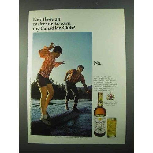 1969 Canadian Club Whisky Ad