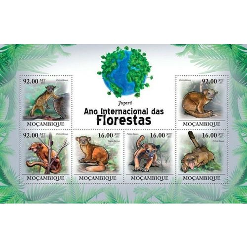 MOZAMBIQUE 2011 SHEET MNH JUPARA WILDLIFE 1
