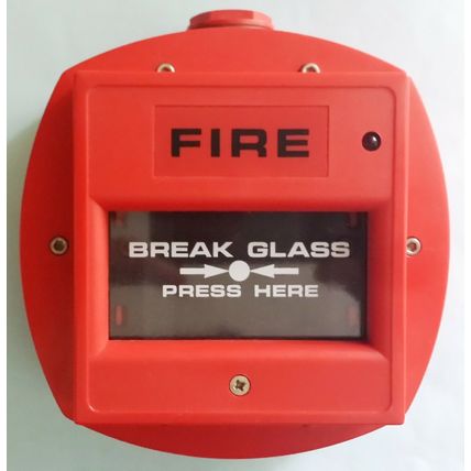 Fire Alarm Break Glass Manual Call Point Replacement Break Glass - FREE UK P&P !