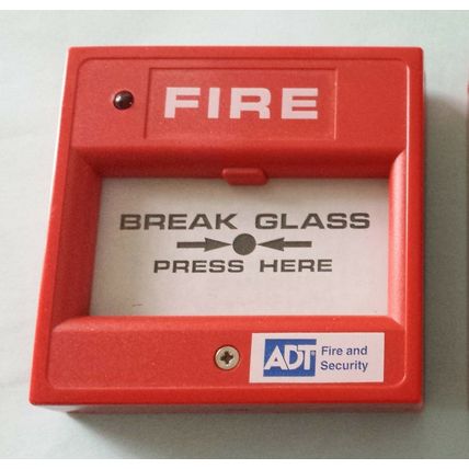 Fire Alarm Break Glass Manual Call Point Replacement Break Glass - FREE UK P&P !