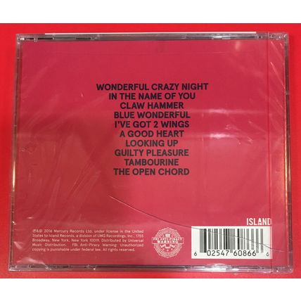 WONDERFUL CRAZY NIGHT by ELTON JOHN (CD, 2016 - USA - Island) BRAND NEW “SEALED”