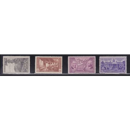 835 3c Court House Fine MNH VA0539d