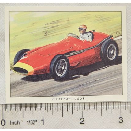 Grand Prix - The early years card No. 17 Maserati 250F (1954)