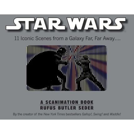 Vintage Star Wars A Scanimation book – Hardback